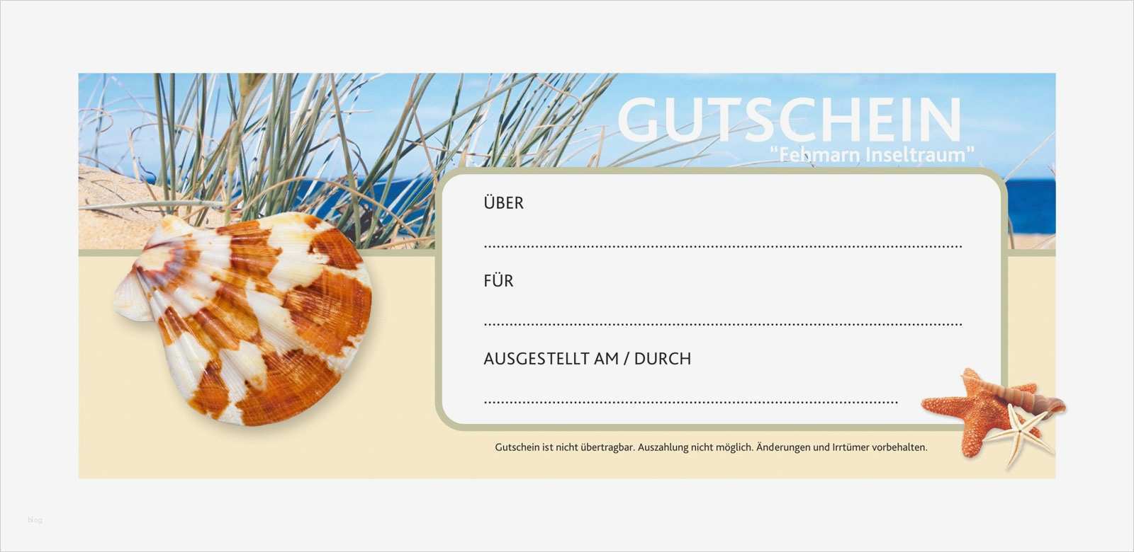 Gutschein Vorlage Powerpoint Erstaunlich Gutschein Bestellen Fehmarn Inseltraum Komfortable