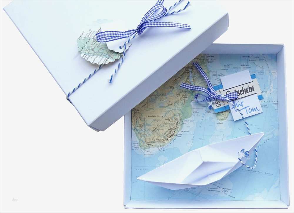 Gutschein Vorlage Reise Süß Geldgeschenk Verpackung Reise Gutschein Schiff Geschenk