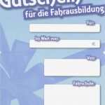 Gutschein Vorlage Ski Schönste Fahrschule theodor Wesslowski