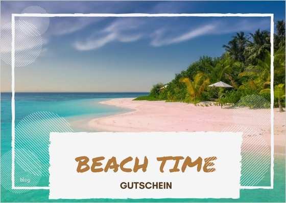 Gutschein Vorlage Urlaub Elegant Der Großer Gutschein Gestalten Guide so Einfach Gutschein