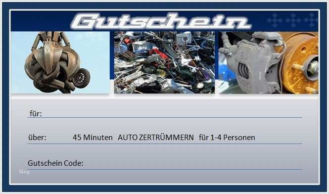 Gutschein Werkstatt Vorlage Erstaunlich Auto Zertrümmern Autoersatzteile Schrott U Altmetall