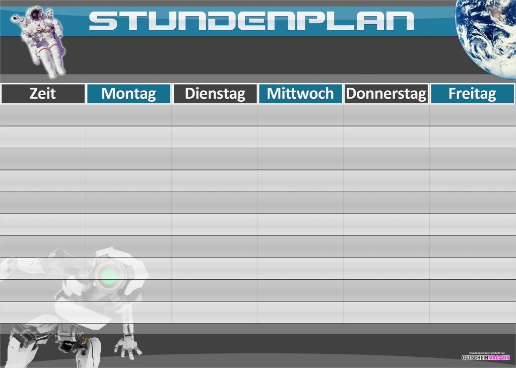 Gutscheinmagazin Vorlagen Inspiration Großzügig Kostenlose Stundenplanvorlage Galerie Entry