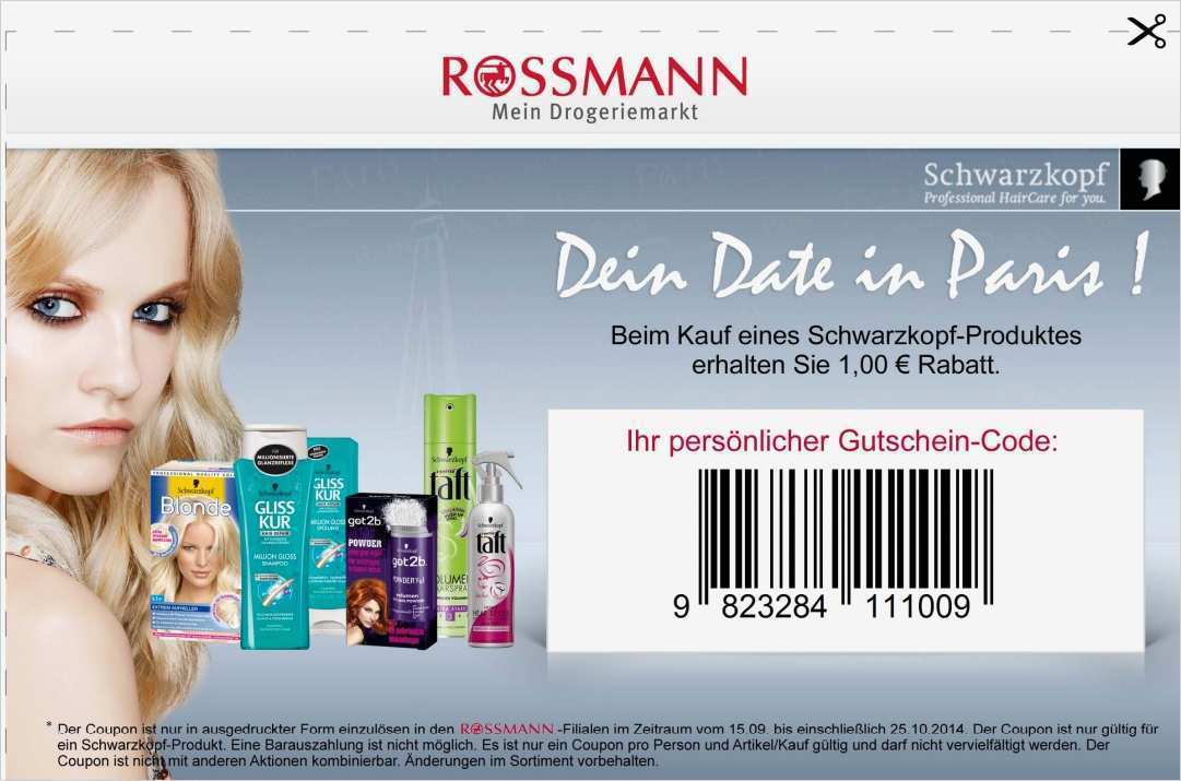 Gutscheinmagazin Vorlagen Luxus Rossmann Gutscheine Ausdrucken