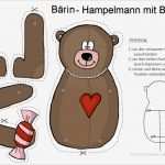 Hampelmann Basteln Vorlage Zum Ausdrucken Gut Hampelbären Zum Ausdrucken
