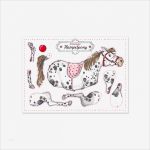 Hampelmann Basteln Vorlage Zum Ausdrucken Wunderbar Krima &amp; isa Hampelmann Pony Party Princess