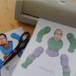 Hampelmann Vorlagen Kostenlos Angenehm Idee Für Den Vatertag Superman Hampelmann