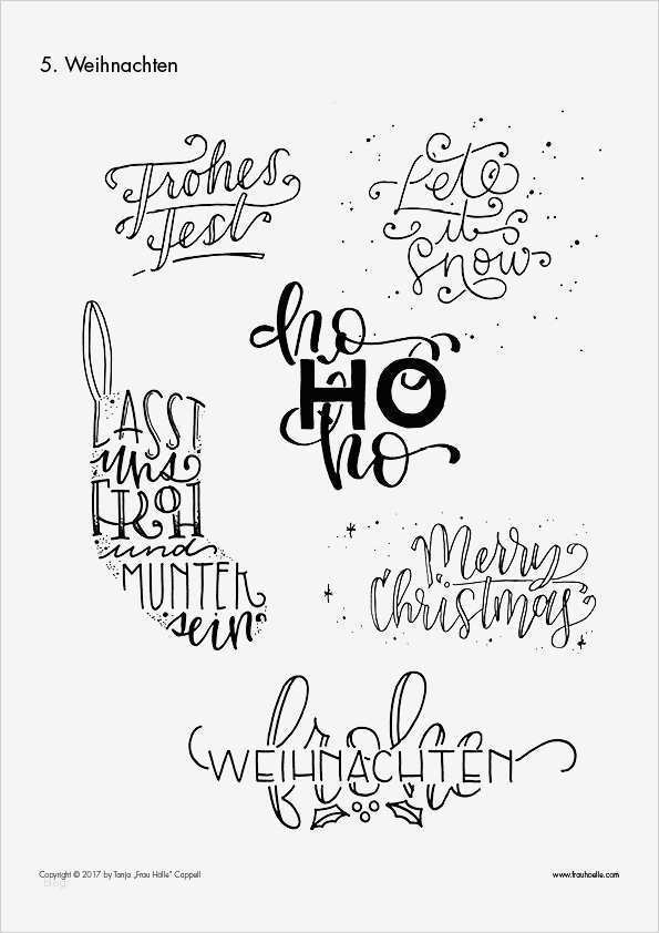 Hand Lettering Vorlagen Download Fabelhaft Christmas Silvester Guide 2017 Frau Hölle Studio