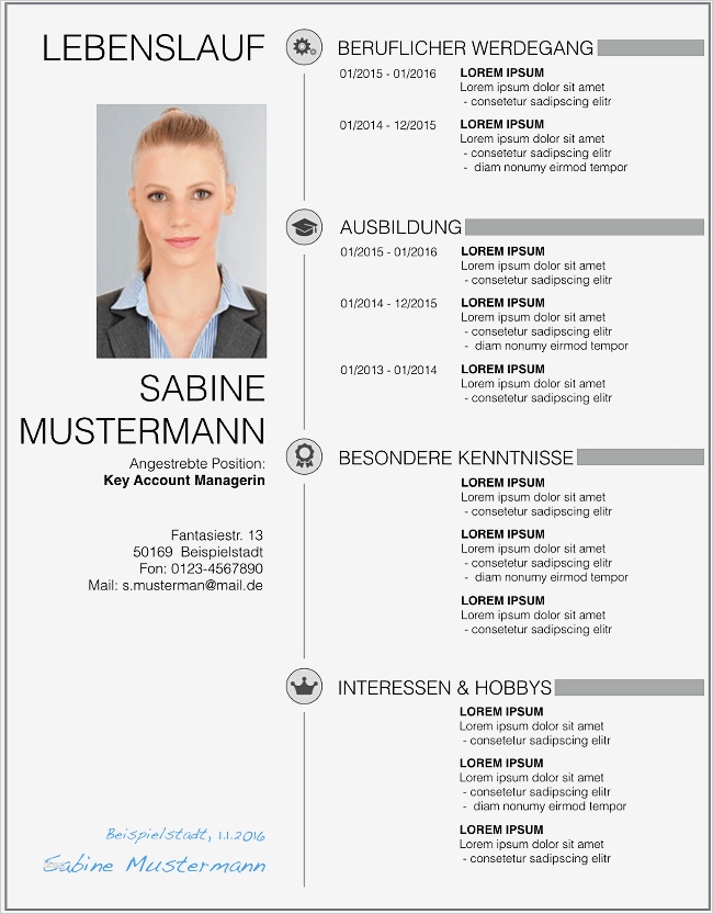 Handgeschriebener Lebenslauf Vorlage Best Of Layout Bewerbung Tipps Fürs Perfekte Design