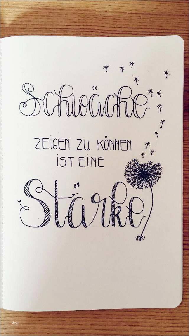 Handlettering Vorlagen Elegant Handlettering Schwäche Zeigen Zu Können ist Eine Stärke