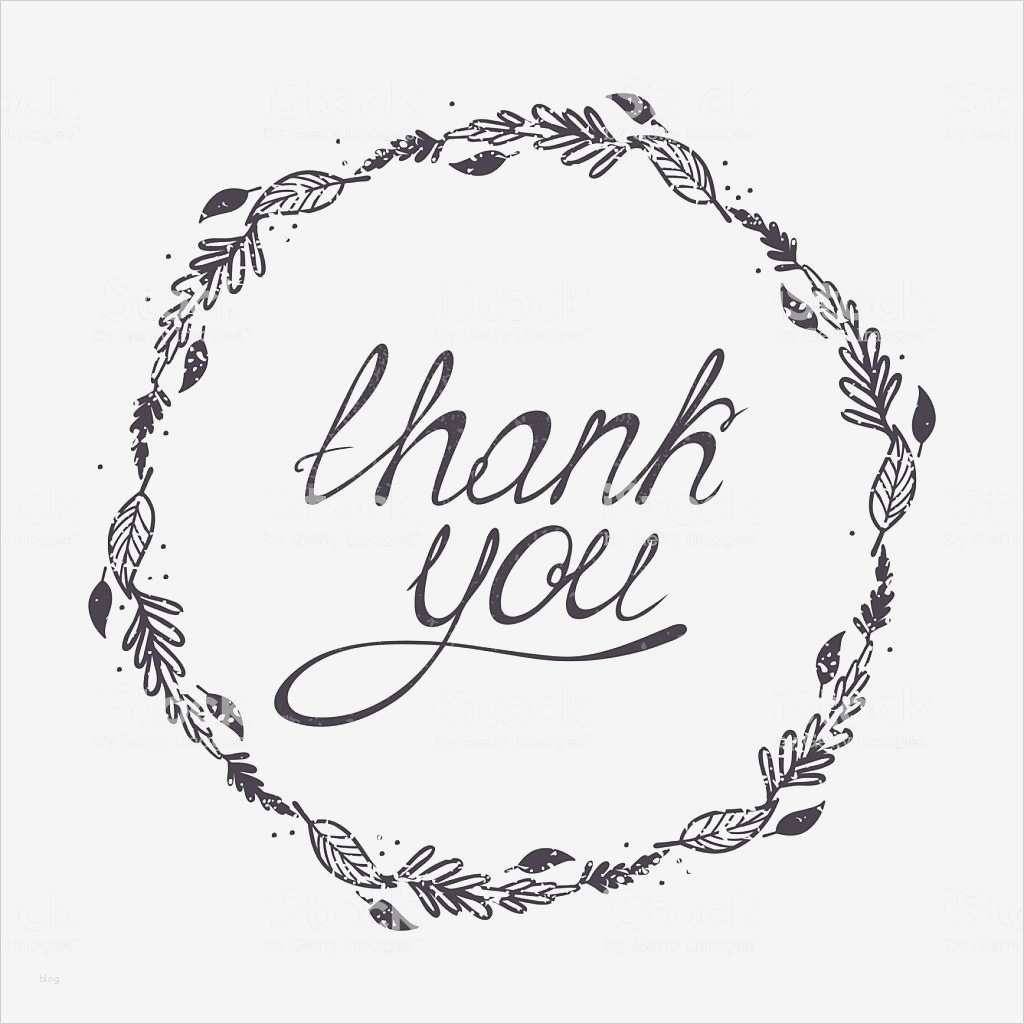 Handlettering Vorlagen Erstaunlich Illustration Mit Vielen Dank Hand Schriftzug Und Floralen