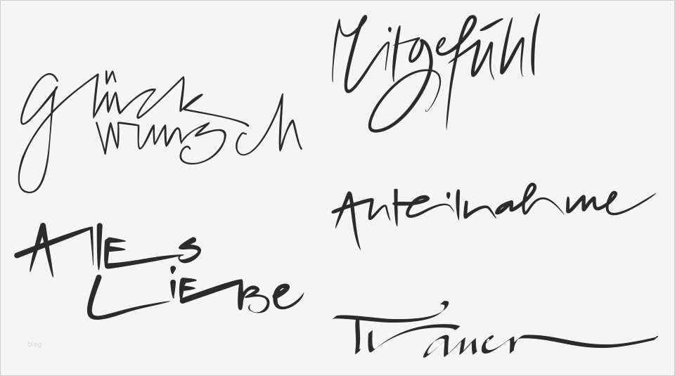 Handschrift Vorlagen Neu Allerhand Handschrift atelier