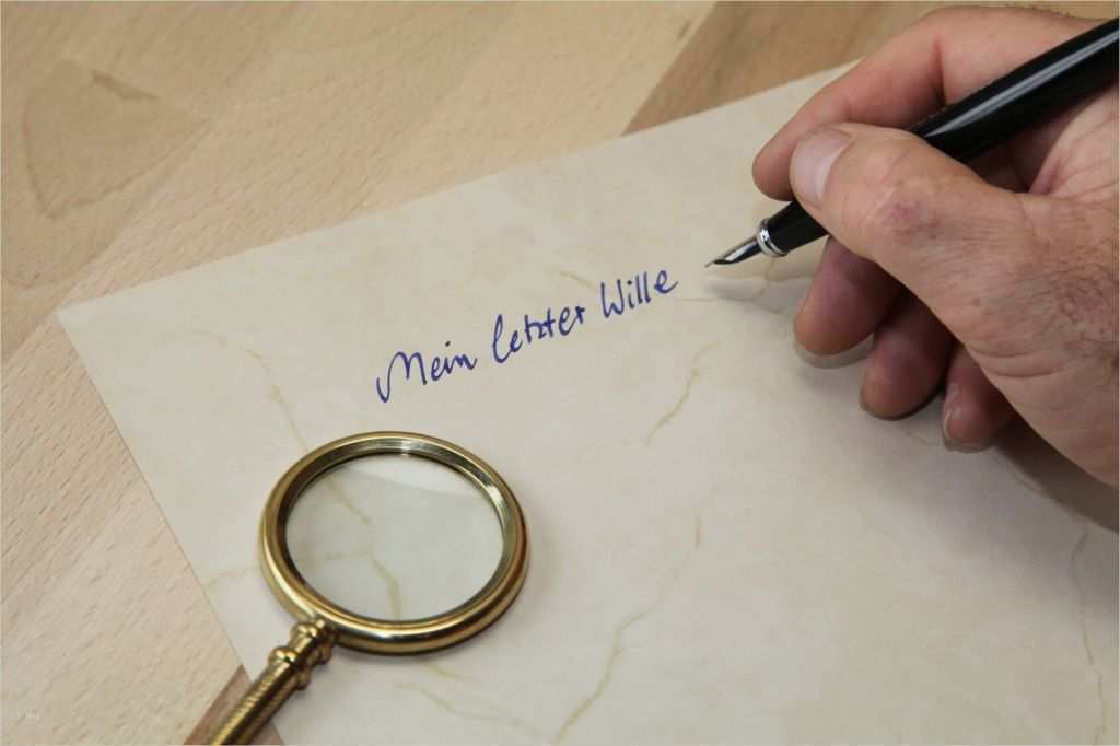 Handschriftliches Testament Vorlage Angenehm Beste Vorlagen Für Testamente Zeitgenössisch Entry Level