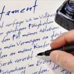 Handschriftliches Testament Vorlage Wunderbar Testament Der Letzte Wille