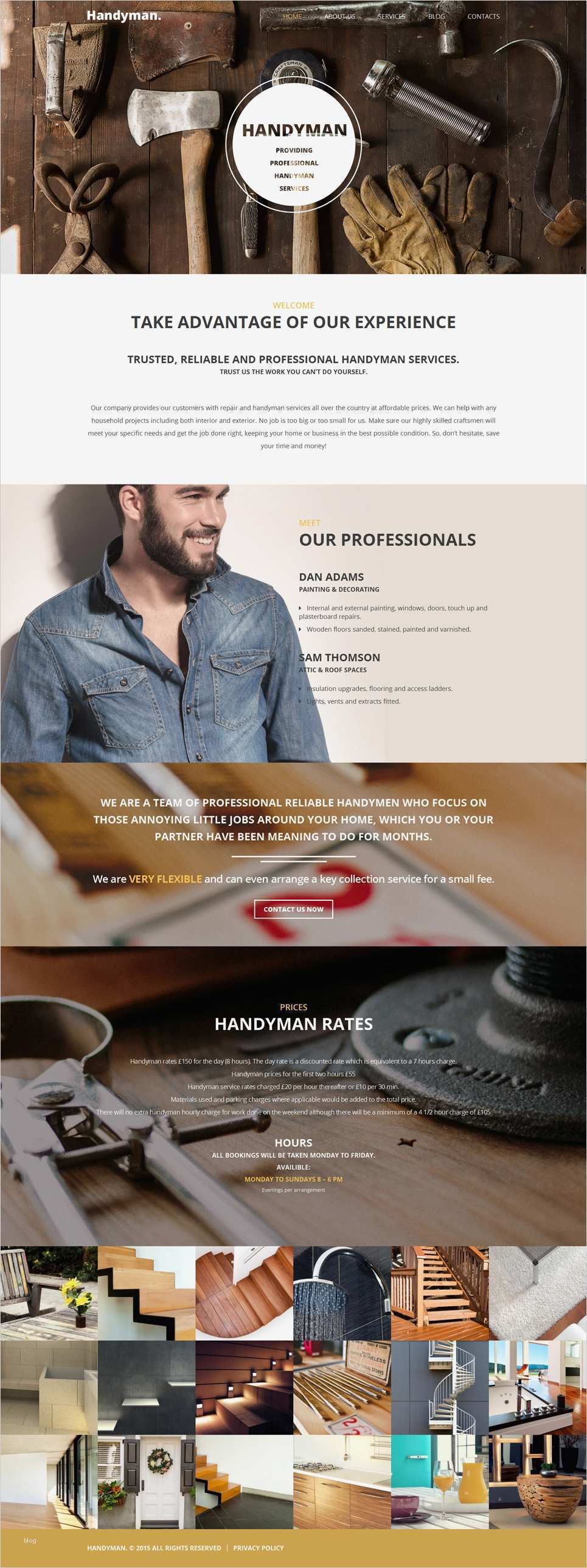 Handwerker Homepage Vorlagen Schön Wordpress theme Für Wohnungsmodernisierung
