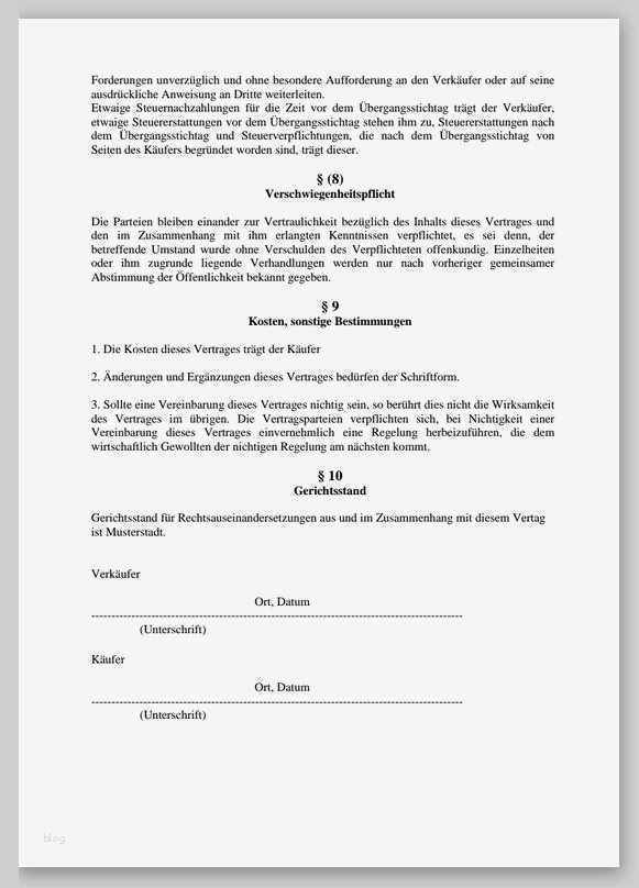 Handy Kaufvertrag Vorlage Best Of Muster Von Einem Kaufvertrag