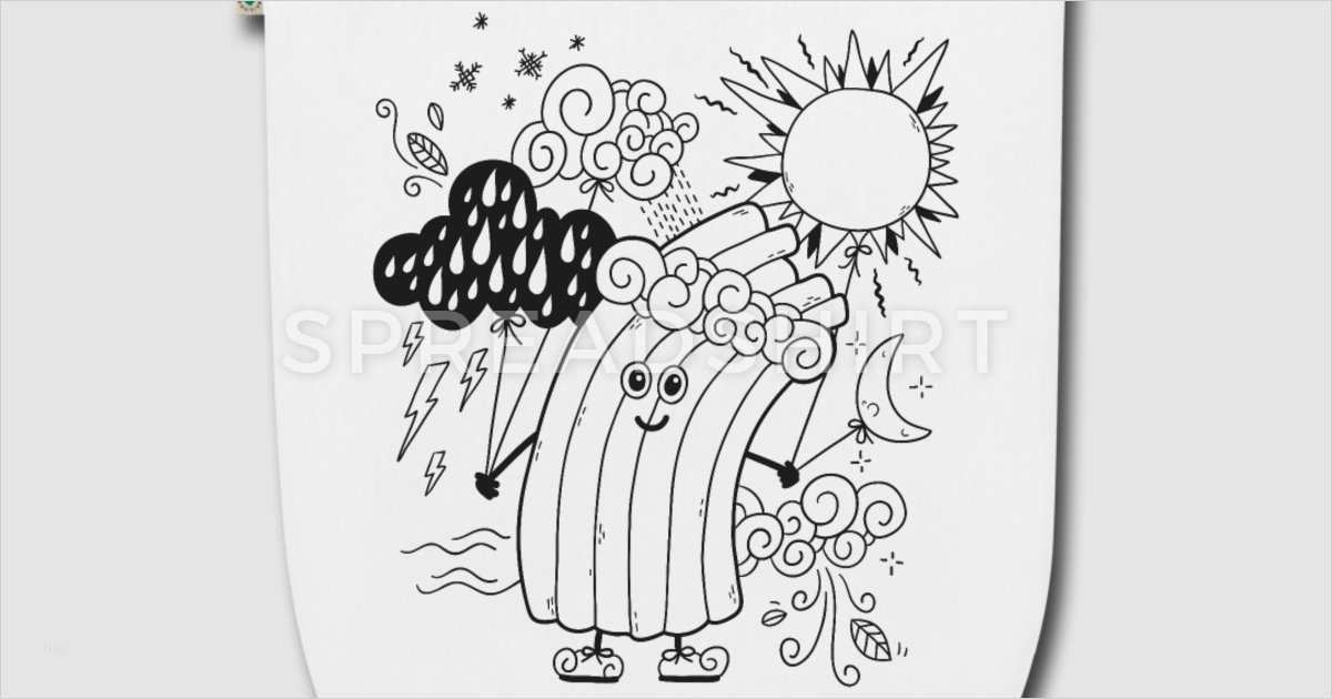Handyhüllen Vorlage Zum Ausdrucken Hübsch Rudi Regenbogen Wetter Motiv Zum Ausmalen Stoffbeutel