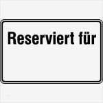 Hängeregister Schilder Vorlage Beste Parkplatzkennzeichnung Hinweisschild Reserviert Für