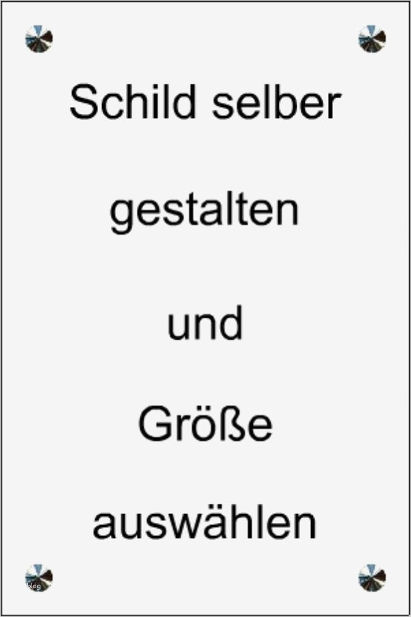 Schildervorlage Rechteck Hochkant Werbeschild