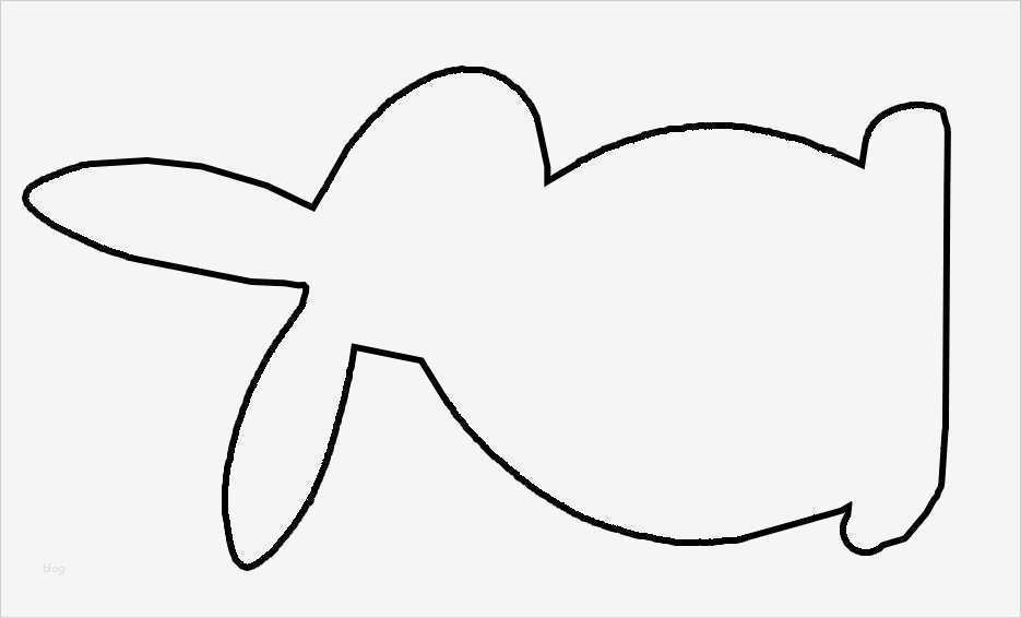 Hase Vorlage Zum Ausdrucken Wunderbar Osterhasen Basteln Und Nähen – Schnittmuster Und Druckvorlage