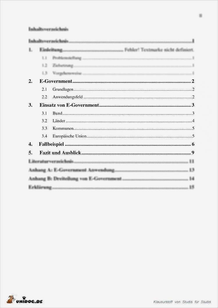 Tolle Hausarbeit Vorlage Zeitgenössisch Entry Level