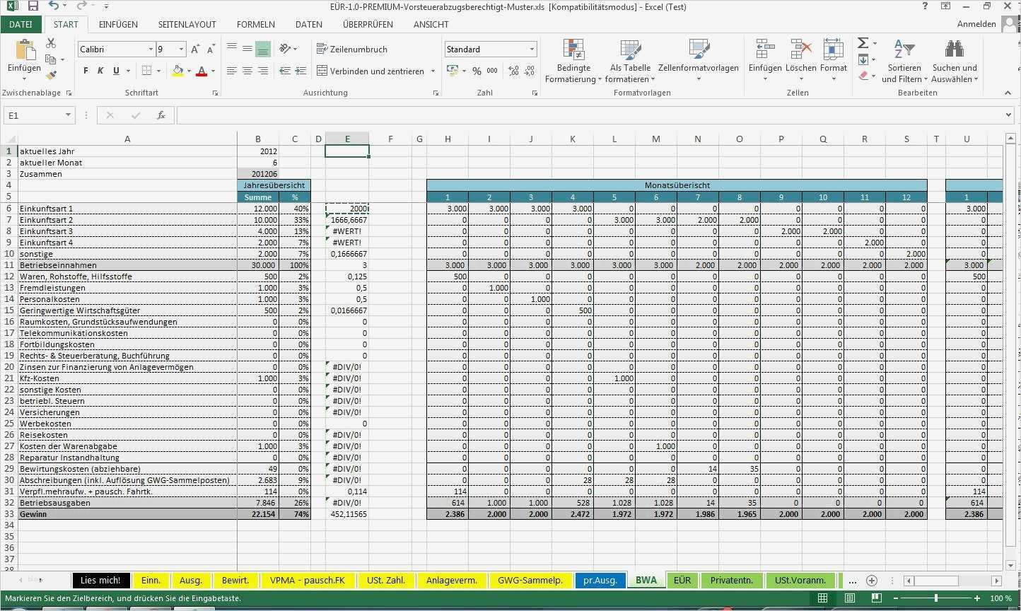 Haushaltsausgaben Excel Vorlage Beste Tutorial Excel Vorlage EÜr Monatsdurchschnitt Anzeigen