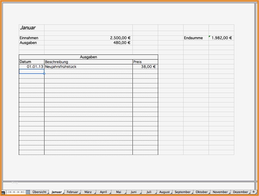 Haushaltsbuch Vorlage Erstaunlich 5 Haushaltsbuch Vorlage