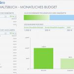 Haushaltsbuch Vorlage Genial Haushaltsbuch Vorlage