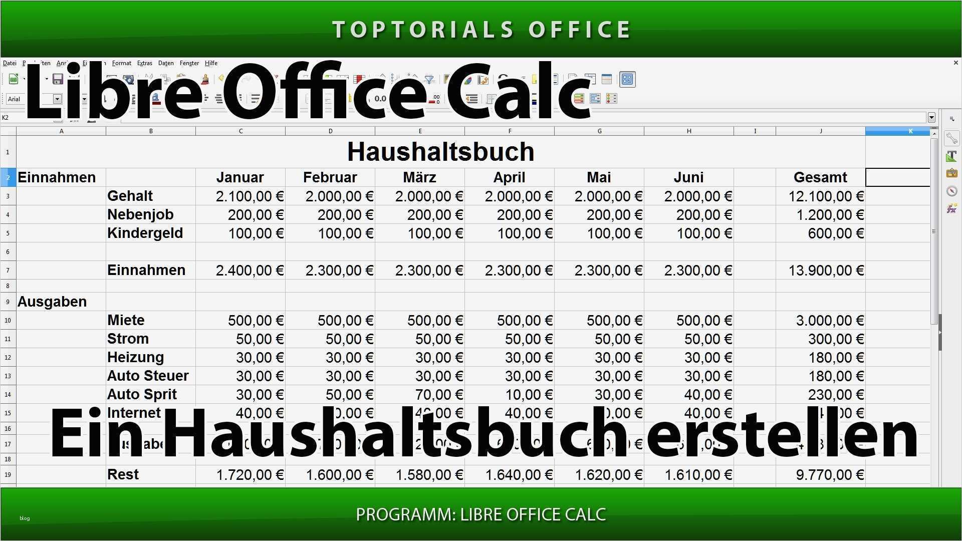 Haushaltsbuch Word Vorlage Erstaunlich Ein Haushaltsbuch Erstellen Schritt Für Schritt