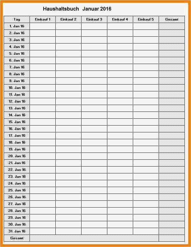 Haushaltsbuch Word Vorlage Genial Vorlage Haushaltsbuch Vordruck Grau 12 Seiten Standbild 10