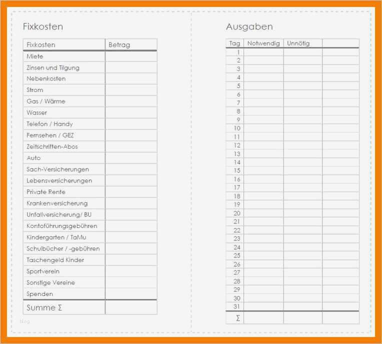 Haushaltsplan Muster Vorlagen Elegant 12 Haushaltsplan Muster