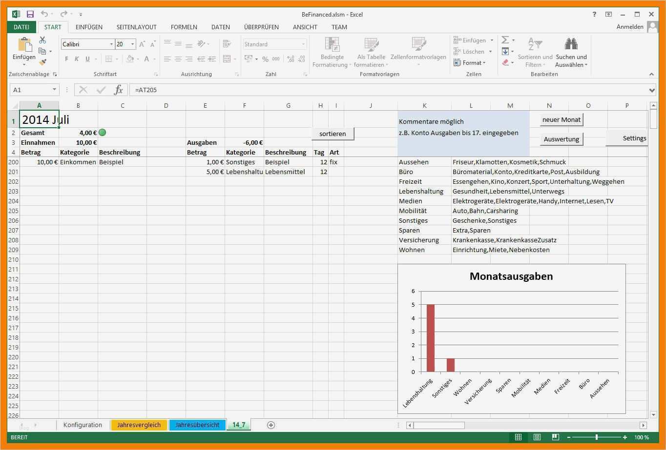 Haushaltsplan Muster Vorlagen Neu 12 Haushaltsplan Muster