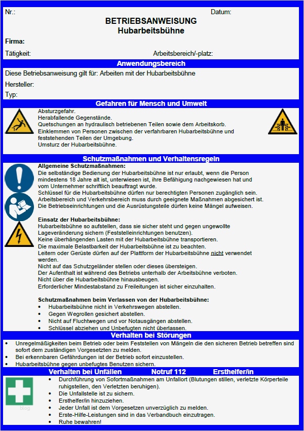Hautschutzplan Vorlage Word Erstaunlich Wunderbar Betriebsanweisungen Vorlage Zeitgenössisch