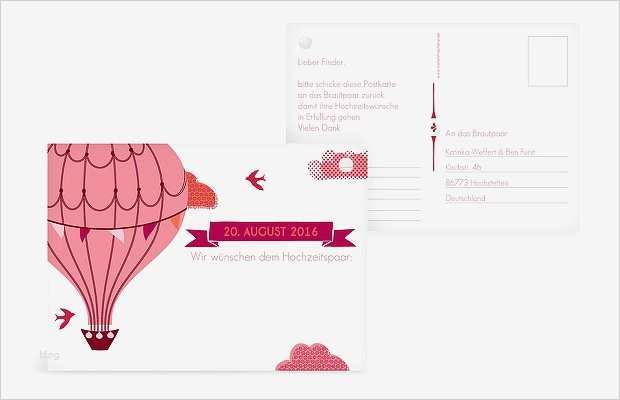 Heißluftballon Basteln Vorlage Cool Ballonkarte "heißluftballon“