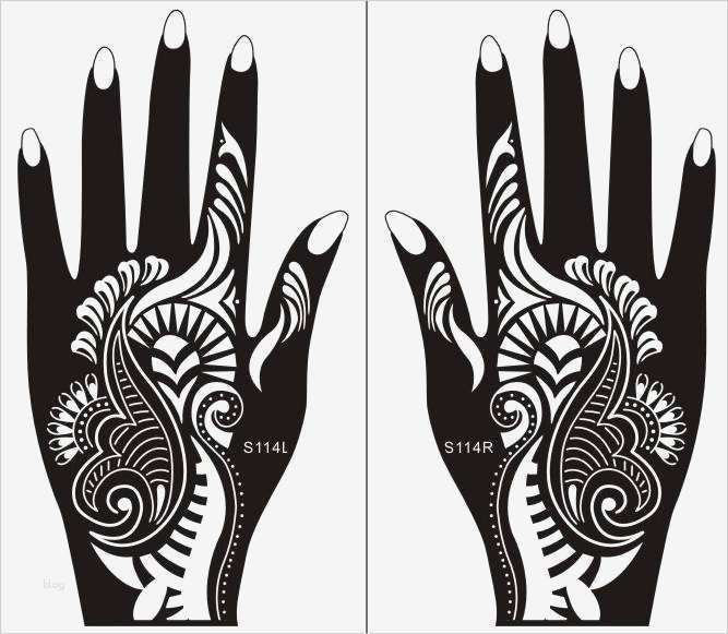 Henna Tattoo Vorlagen Ausdrucken Angenehm Henna Vorlagen Einfach Hand