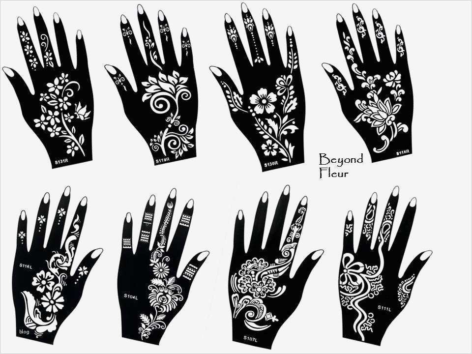Henna Tattoo Vorlagen Ausdrucken Erstaunlich 16 [ Henna Tattoo Hand Schablone Zum Ausdrucken