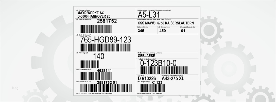 Herma Special Etiketten Vorlage Großartig Labels Vda 4902 Odette Label Global Transport Label
