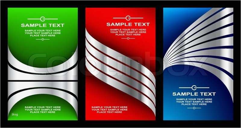 Herma Visitenkarten Vorlage Beste Vector Abstrakte Kreative Visitenkarten Set Vorlage