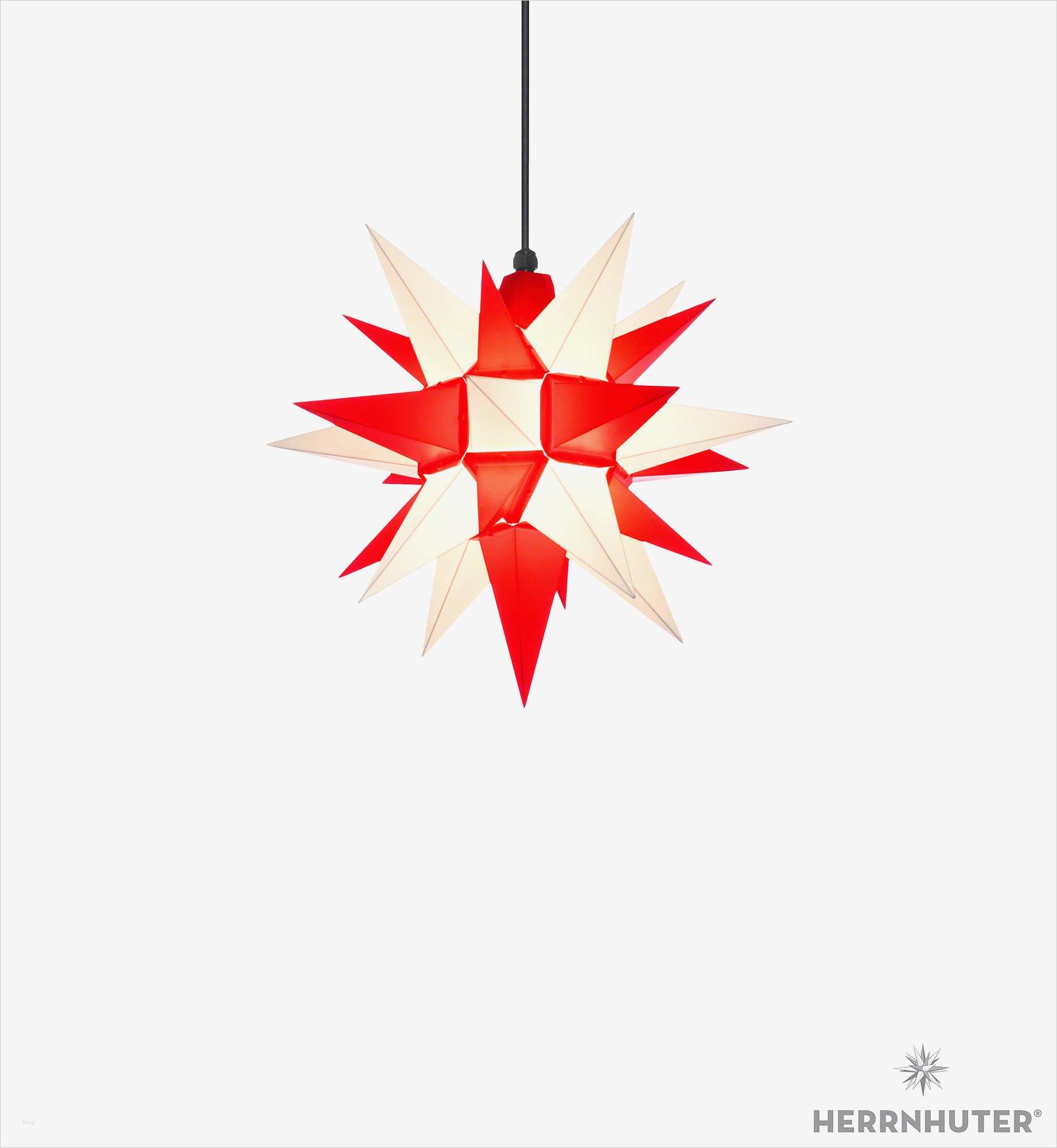 Herrnhuter Stern Vorlage Bewundernswert Herrnhuter Stern A4 Weiss Rot Kunststoff 40cm Von