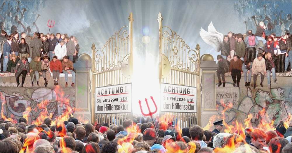 Himmel Und Hölle Vorlage Cool Der Postillon Nach Kohls Ankunft Himmel Und Hölle