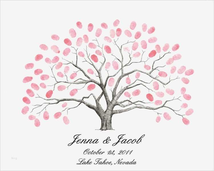 Hochzeitsbaum Vorlage Best Of Fingerabdruck Baum Vorlage & andere Motive Kostenlos Zum