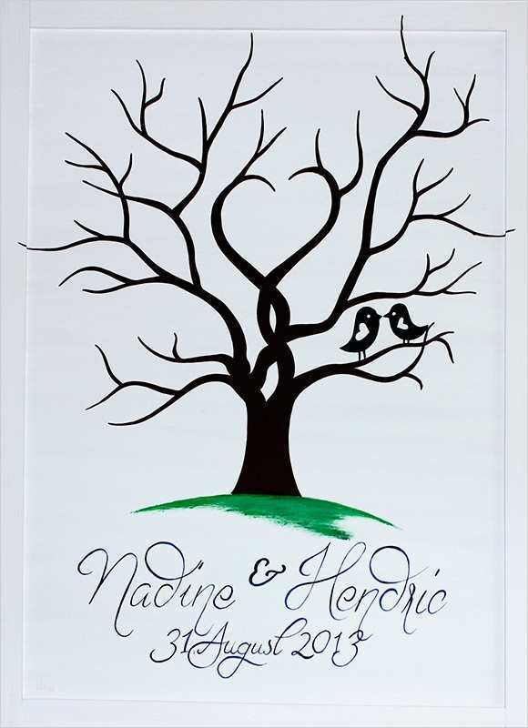 Hochzeitsbaum Vorlage Inspiration Hochzeitsbaum Nr 1 Wiegandart & sonnenstich