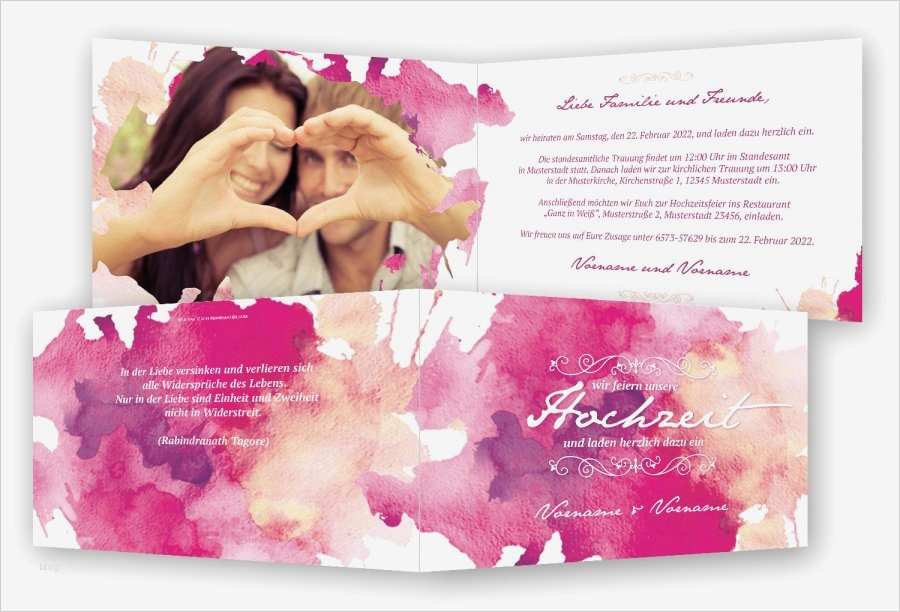 Hochzeitseinladungen Vorlagen Word Schön Hochzeitseinladungen Vorlagen Gestalten