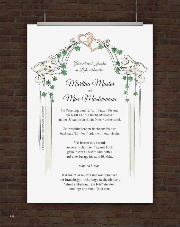 Hochzeitskarten Vorlagen Ausdrucken Wunderbar Drucke Selbst Kostenlose Hochzeitseinladung Zum Ausdrucken