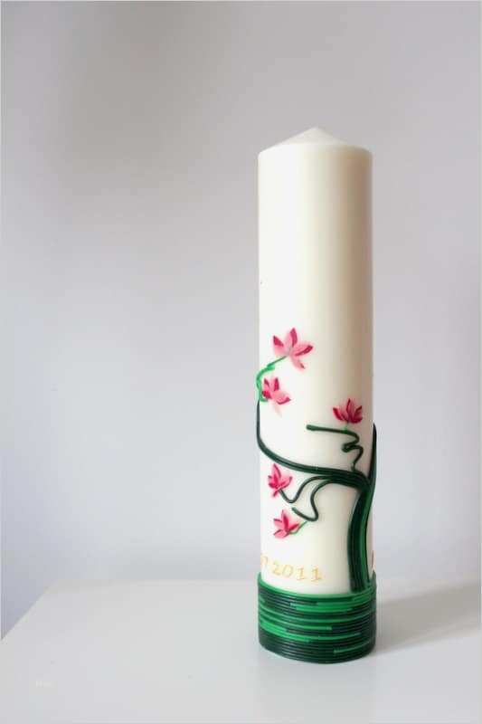 Hochzeitskerze Selber Machen Vorlagen Genial Hochzeitskerze Handmade Kultur