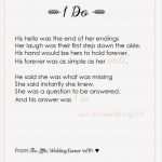 Hochzeitsrede Trauzeugin Vorlage Wunderbar Gedicht Zur Hochzeit ‘i Do’ Von Carrie Aus and the