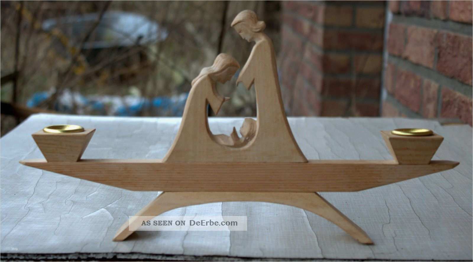 Holzarbeiten Mit Kindern Vorlagen Bewundernswert Kerzenhalter Kerzenständer Aus Holz Mit Krippe