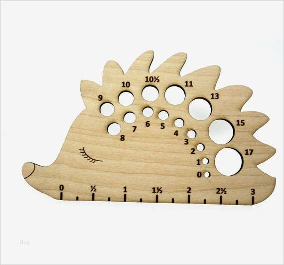 Holzarbeiten Mit Kindern Vorlagen Großartig Igel U S Stricknadel Gauge Laser Schneiden Holz Größen 0