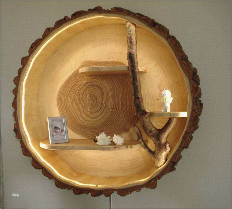 Holzarbeiten Mit Kindern Vorlagen Neu Baumstamm Deko Holzlampe Holzregal Von Holzbau Bohse