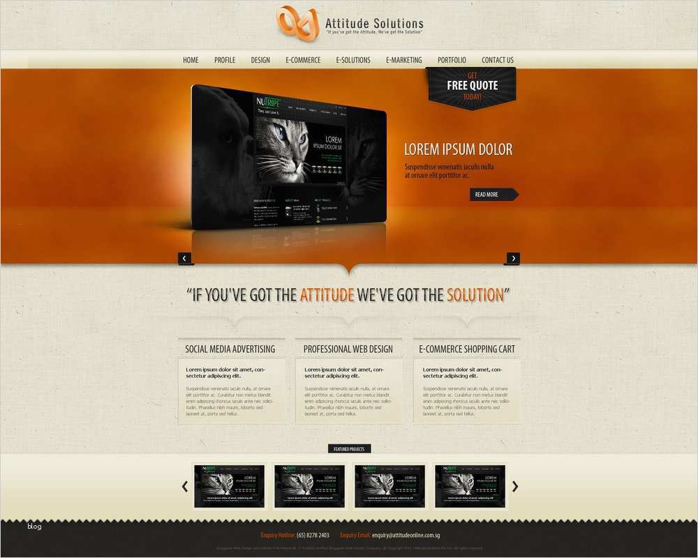 Web Design Template by VictoryDesign on DeviantArt