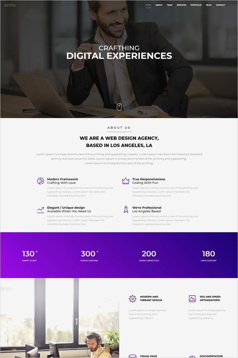 Homepage Design Vorlagen Süß Website Vorlage Für Design Und Fotografie